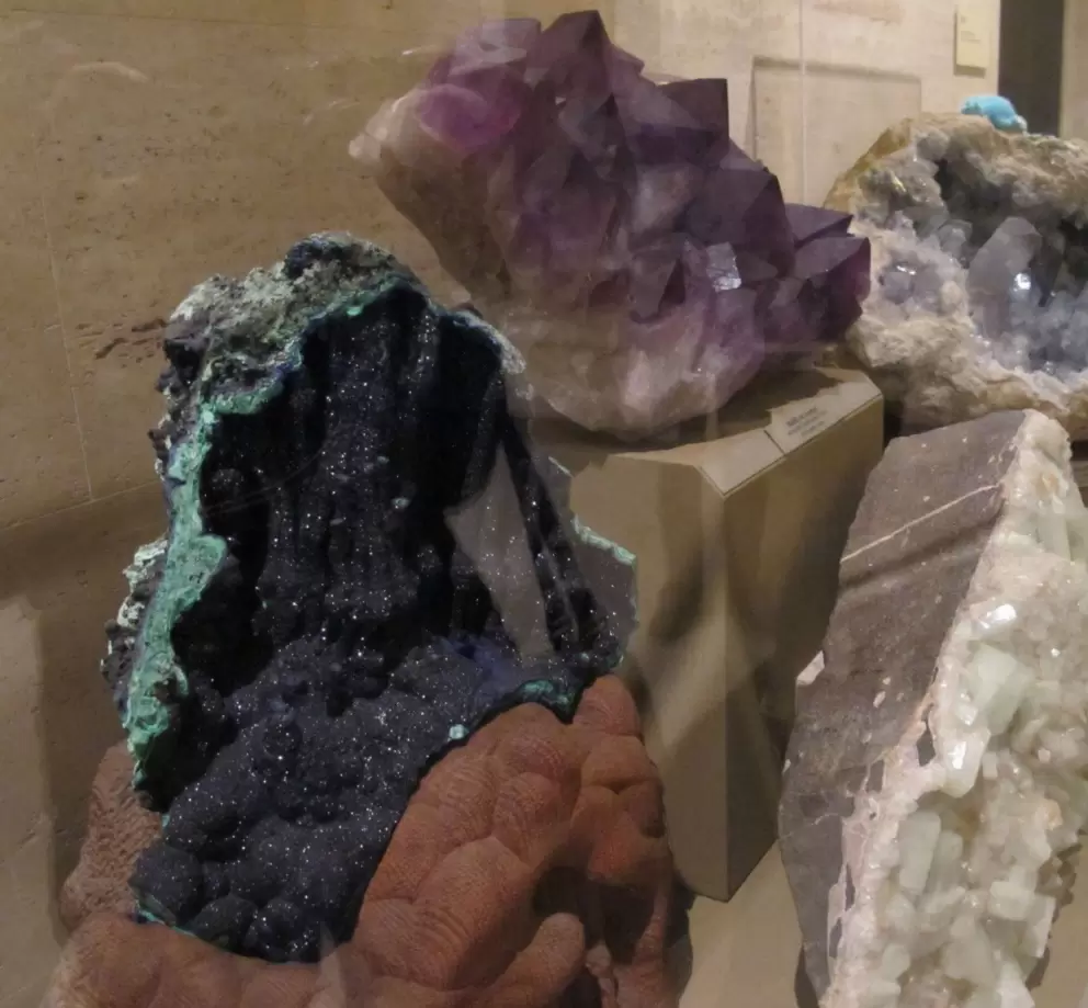 Azurite with Malachite from Arizona.