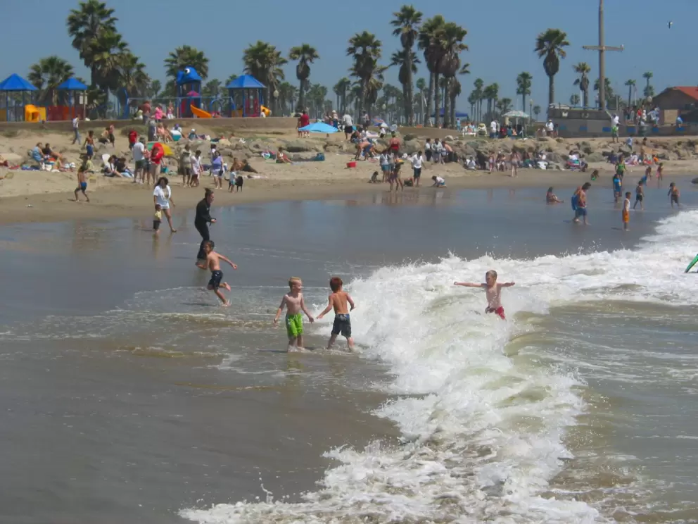 Fun in the waves!