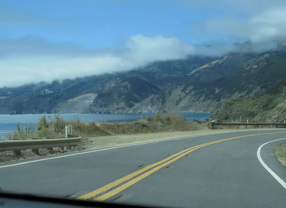 Views along the highway near New Camaldoli Hermitage. 