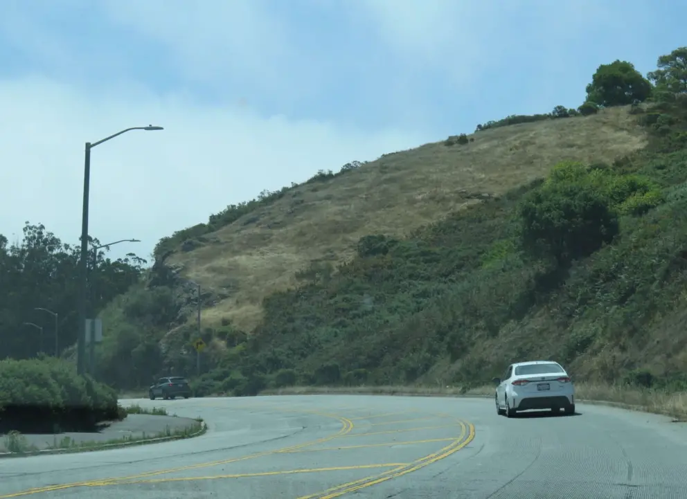 The drive up isn't that pretty.