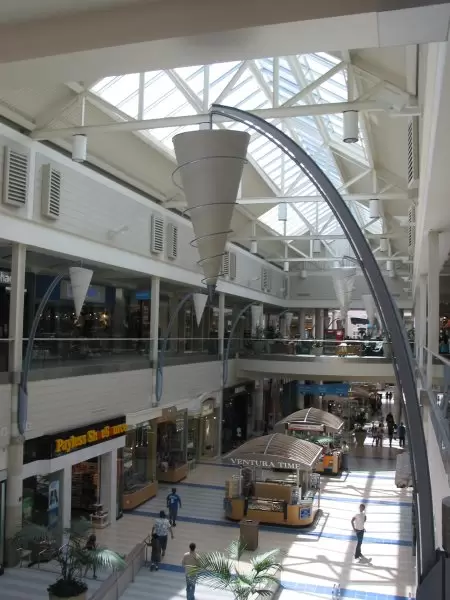 Looking down from the top level.