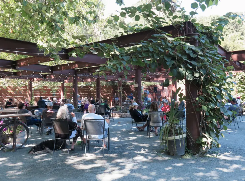 Weekend concertgoers at Secret Garden.