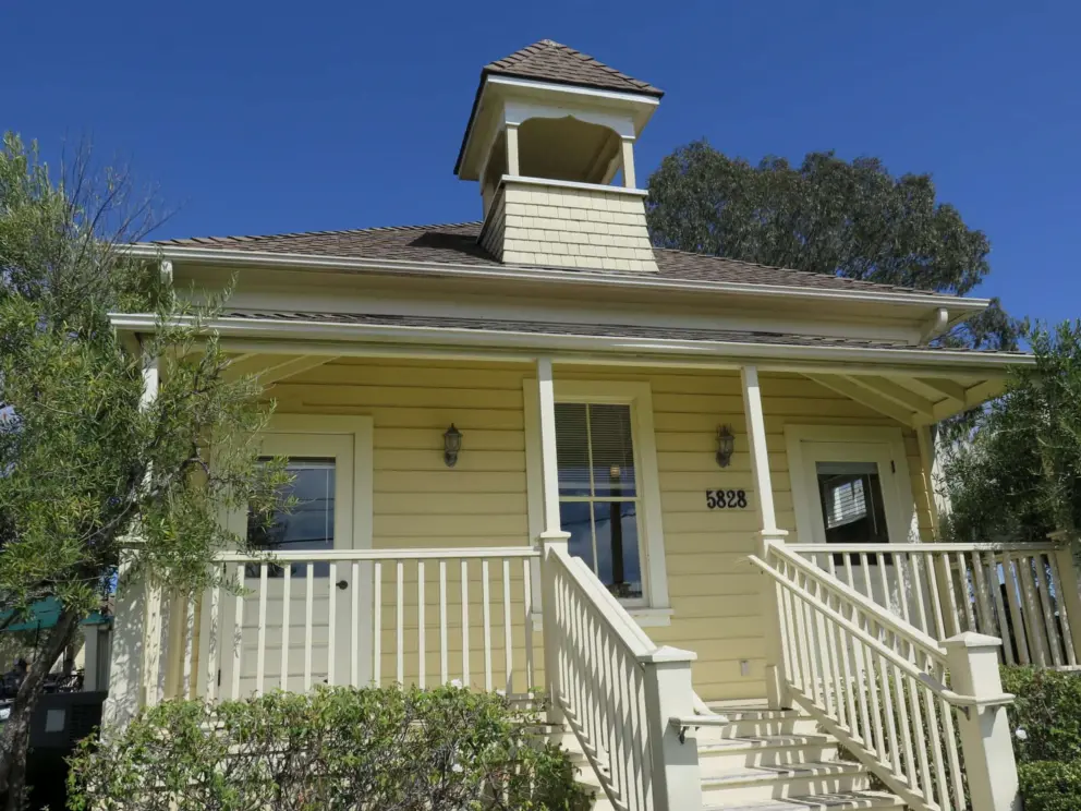 The old schoolhouse. 