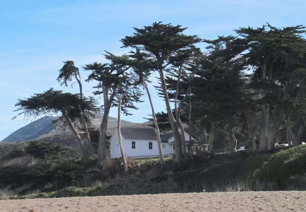 Pecho family ranch house.