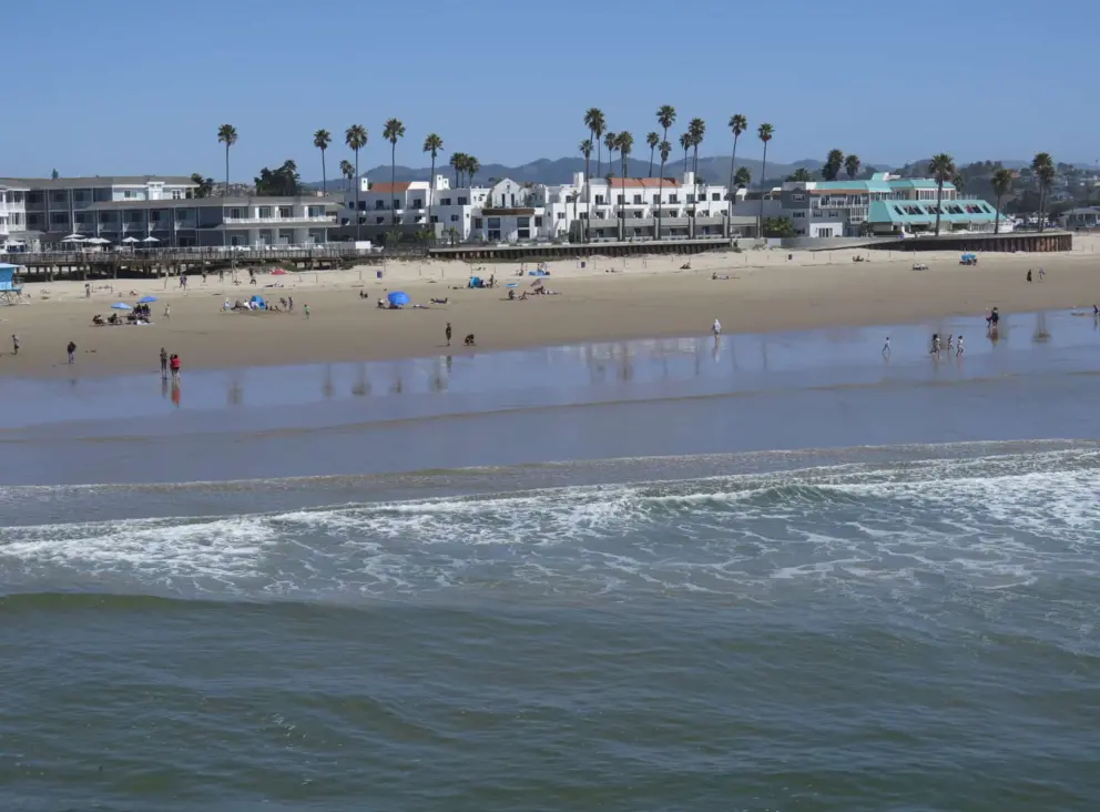 Blissful sight from the pier on an April day. 