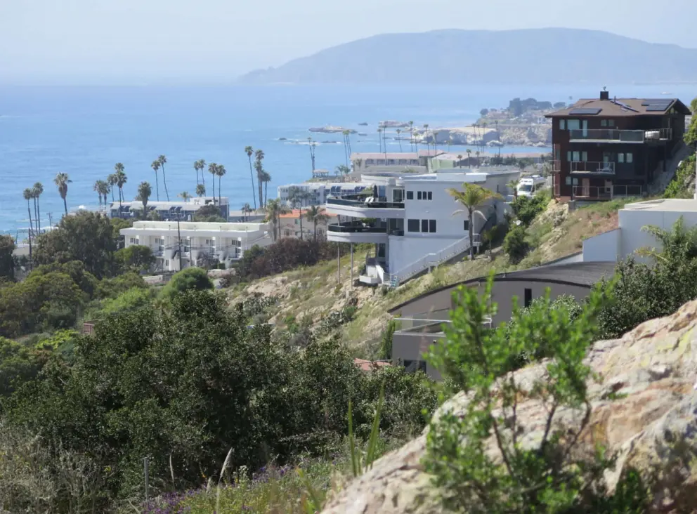 Houses with a view of Avila Headland, at Pismo Heights. 