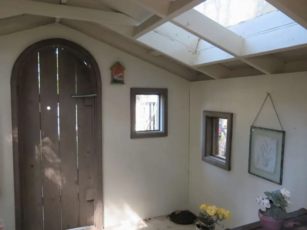 The cottage is successful because it has skylights, making it appealing!