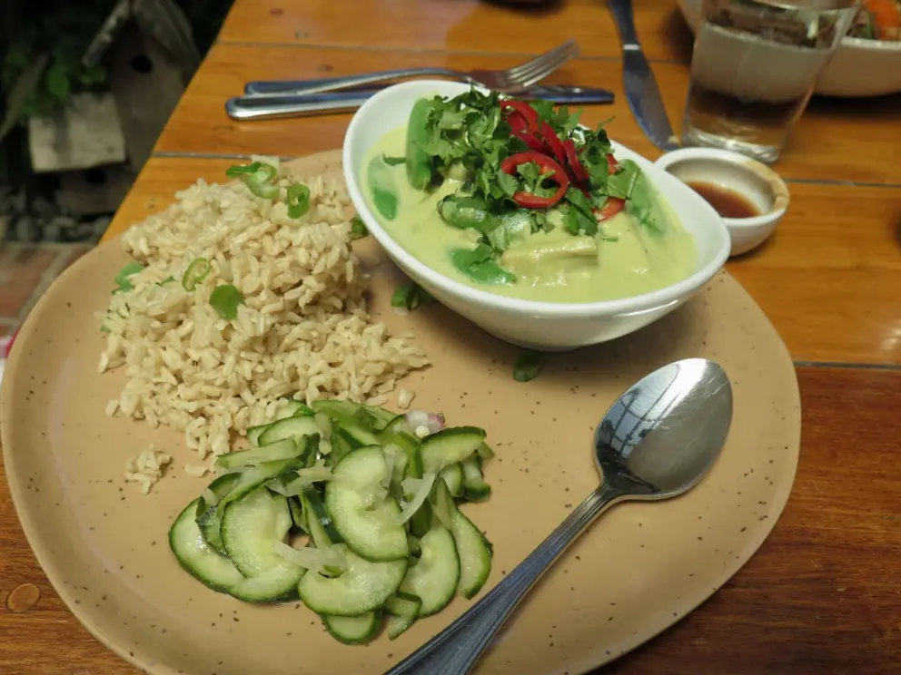 Curry at Robin's Restaurant. 