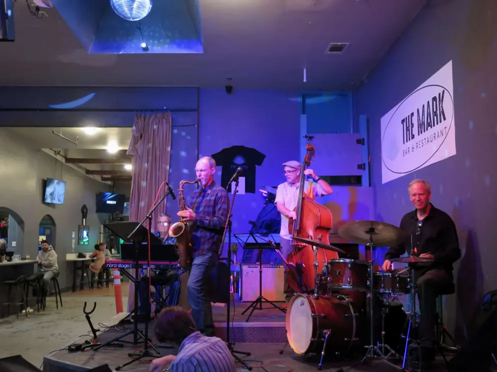 Awesome Jazz jam at The Mark on a Tuesday night. 