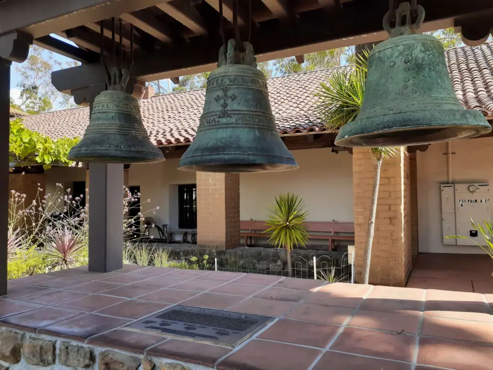 Bells in the back garden.