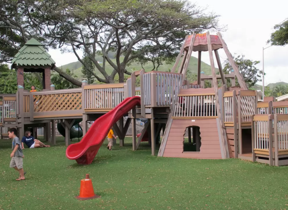 Pyramid fort.
