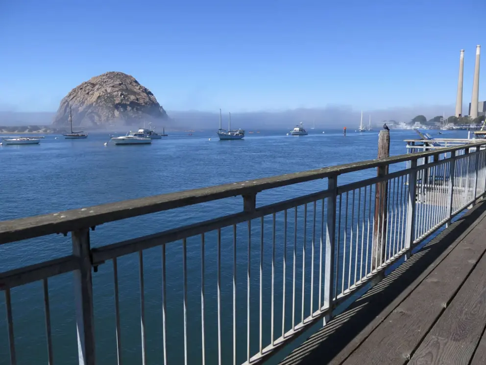 Expansive views from the Embarcadero walkway.
