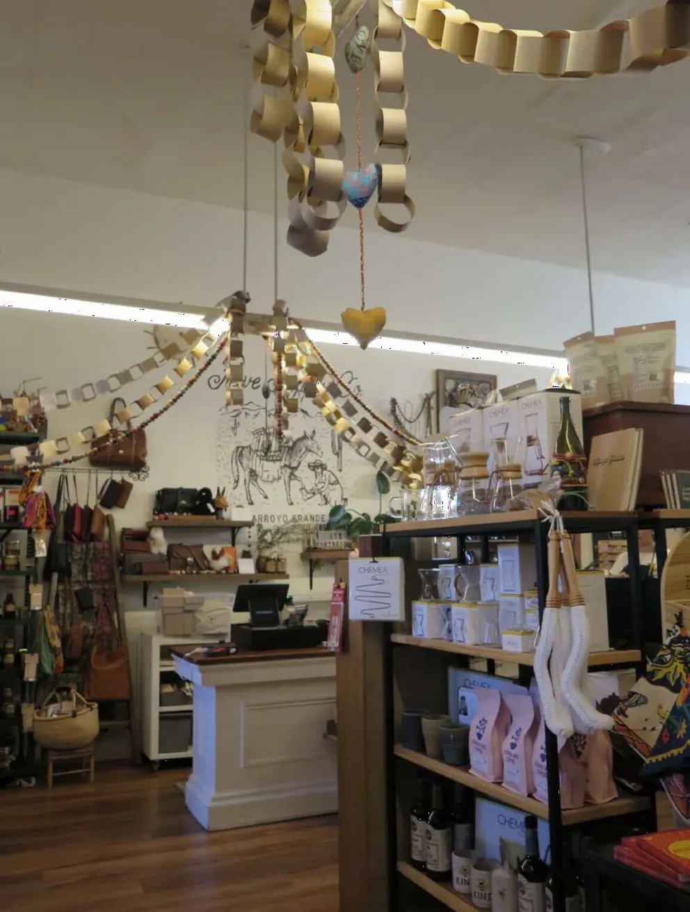 Gift shop on Branch Street. 