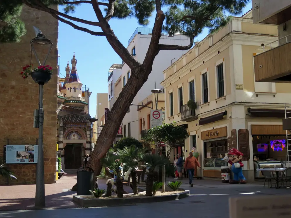 The square. 