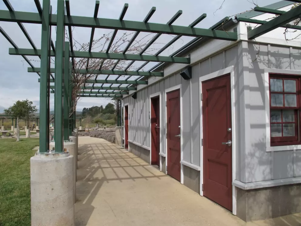 Cleanest park bathrooms I've ever seen!