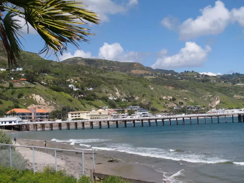 Love the mountains above Malibu.