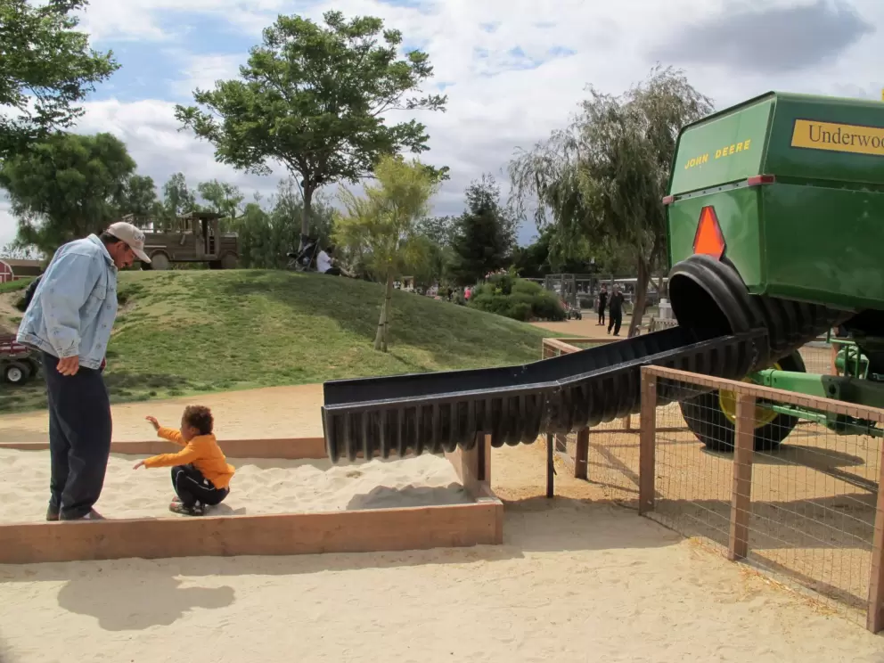 Combine slide- super fun!