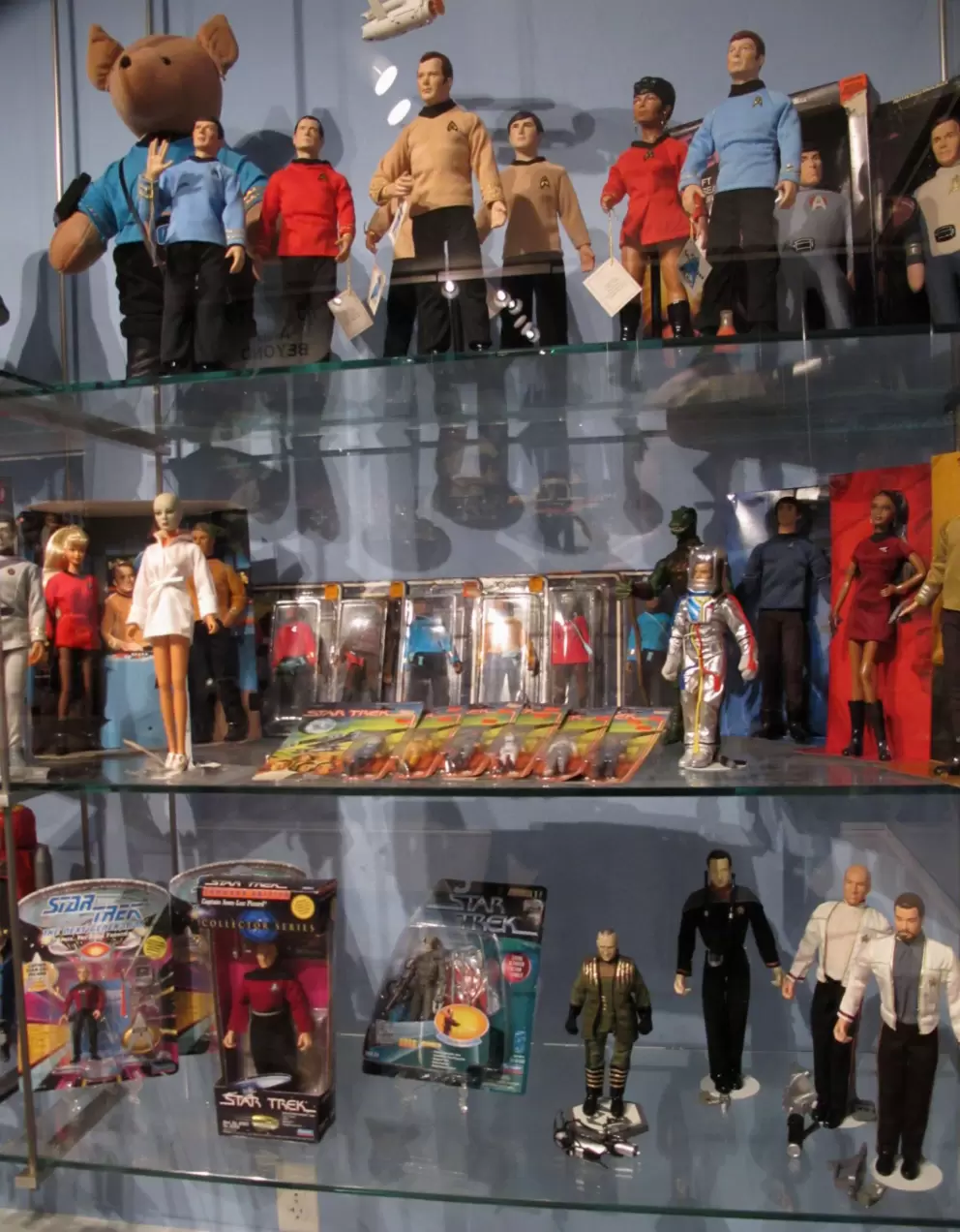 Star Trek figures.