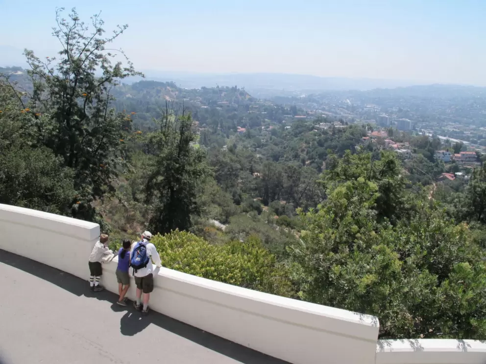 View from one of the terraces.