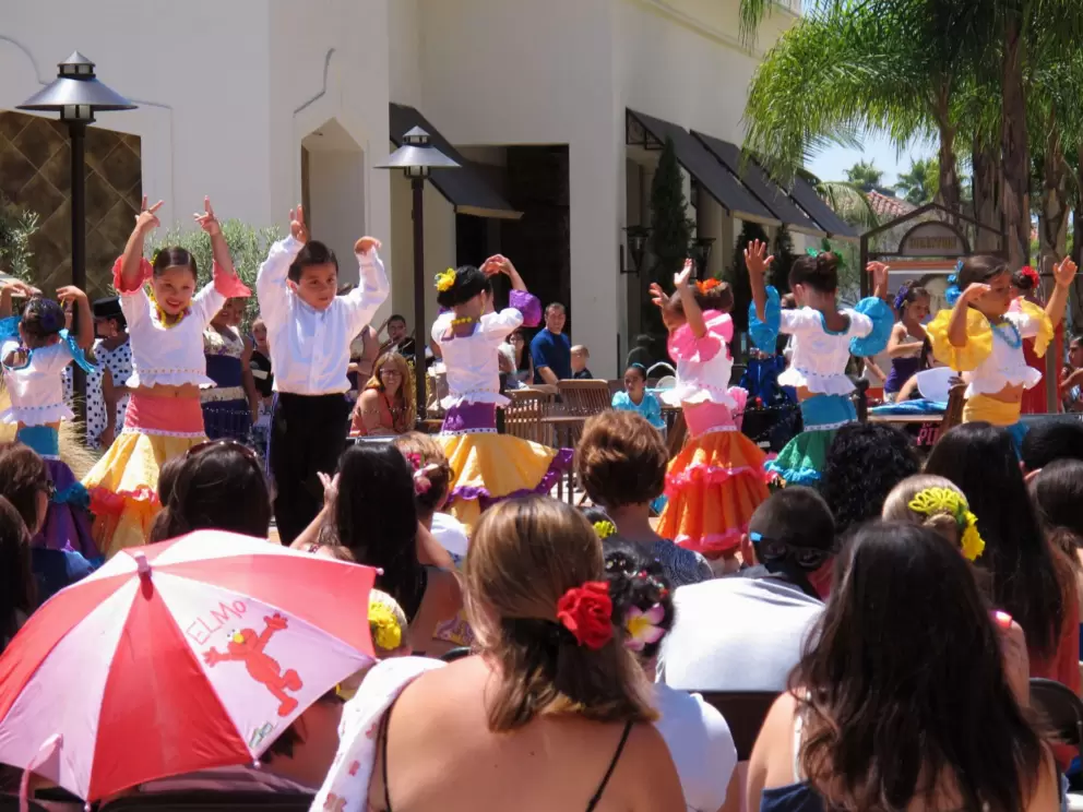 Fiesta dance performance in August at La Cumbre Mall.
