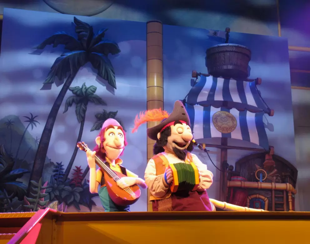 Pirates in the Disney Junior show.