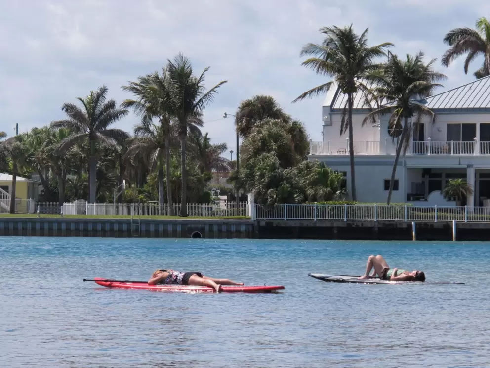 Relaxing in the sun!