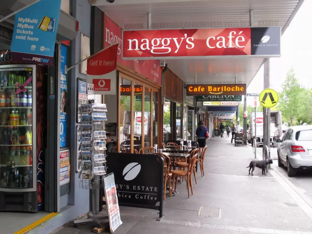 Glebe Point Rd is such a pleasant place to hang out.