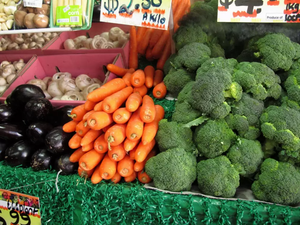 Fresh veggies- there are lovely shops on Glebe Point Rd!