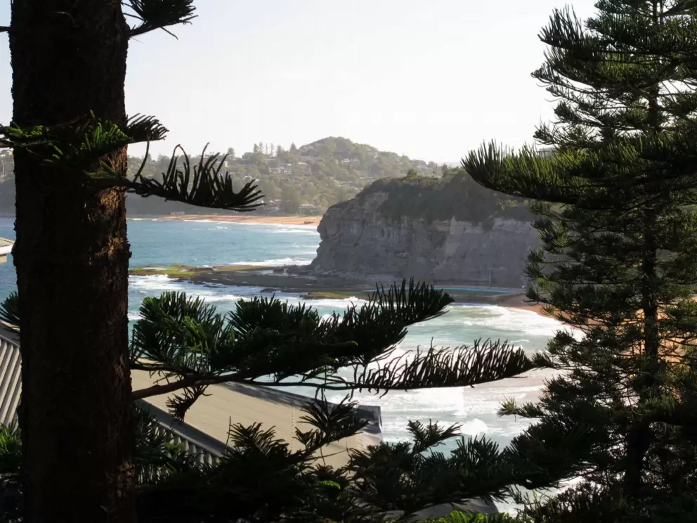 Bilgola Beach from The Serpentine.