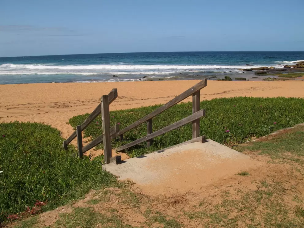 Pathway to the sand.