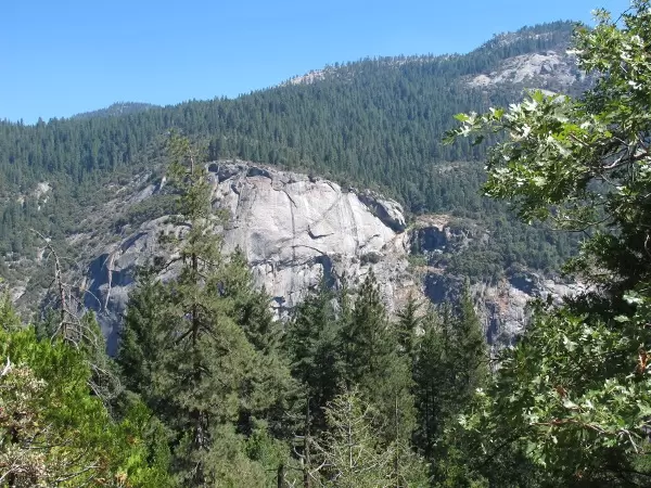 View from a lookout point on the way to the valley.