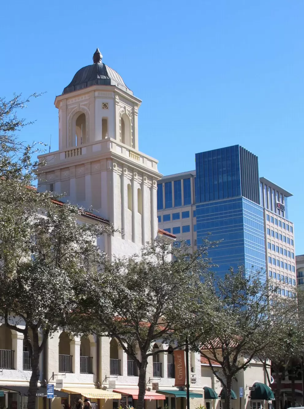 The buildings are beautiful at The Square.