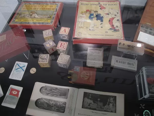 Toys from days bygone.