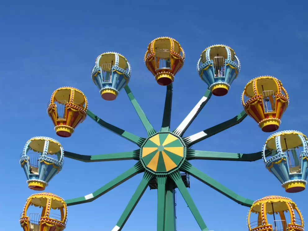 Ferris wheel! This is really fun and affords great views!