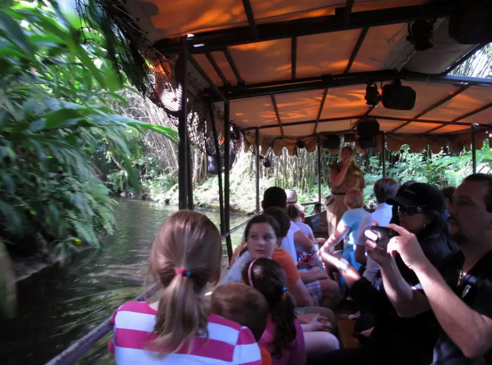 Jungle Cruise in Adventureland.