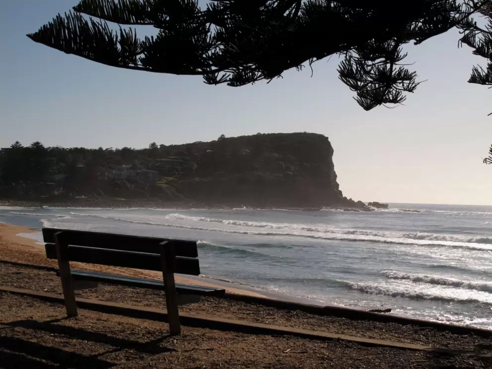Bench with an impressive view.