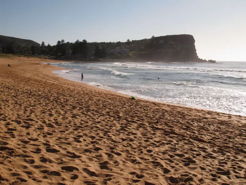 Look at this perfect sand!