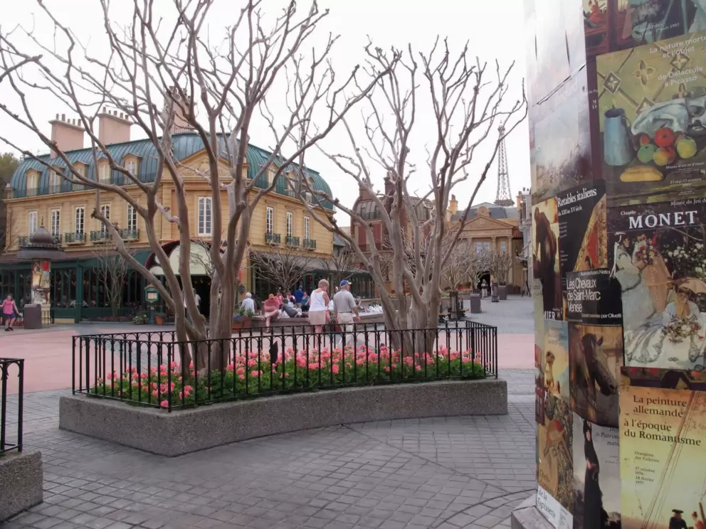 French street in Epcot.
