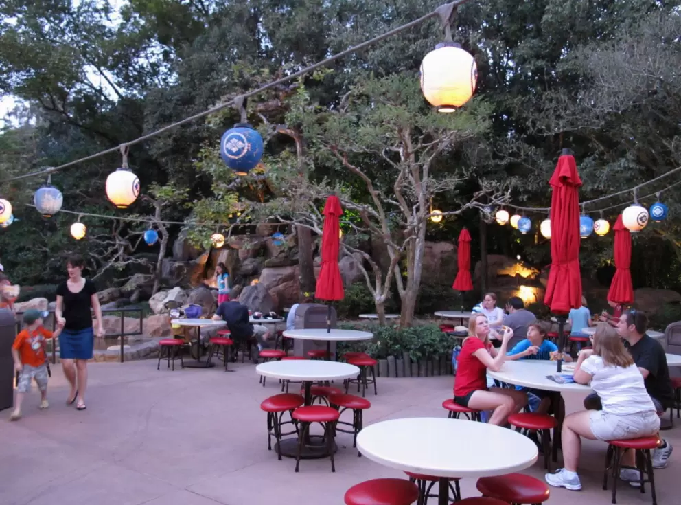 The magical atmosphere at Katsura Grill in Japan.