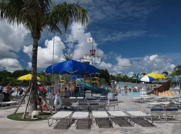 The colorful scene when you arrive!