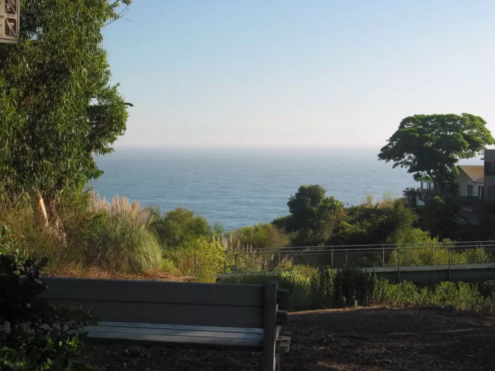 Lovers' bench.