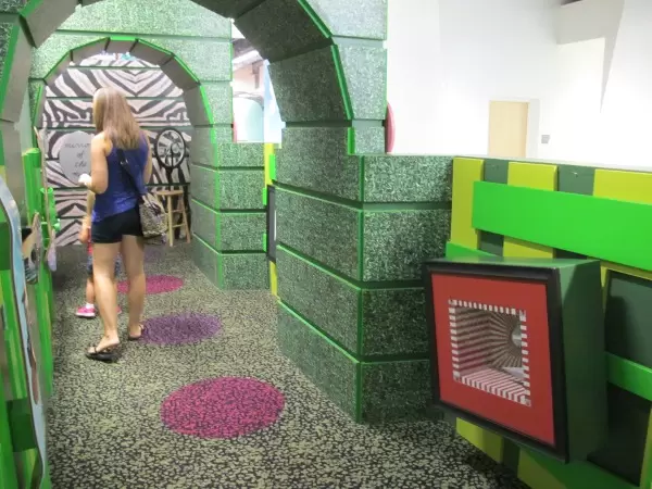 This tunnel is a trip!