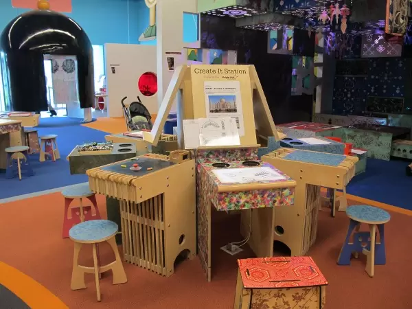 Create It Station in the tropical themed Culturescapes area.