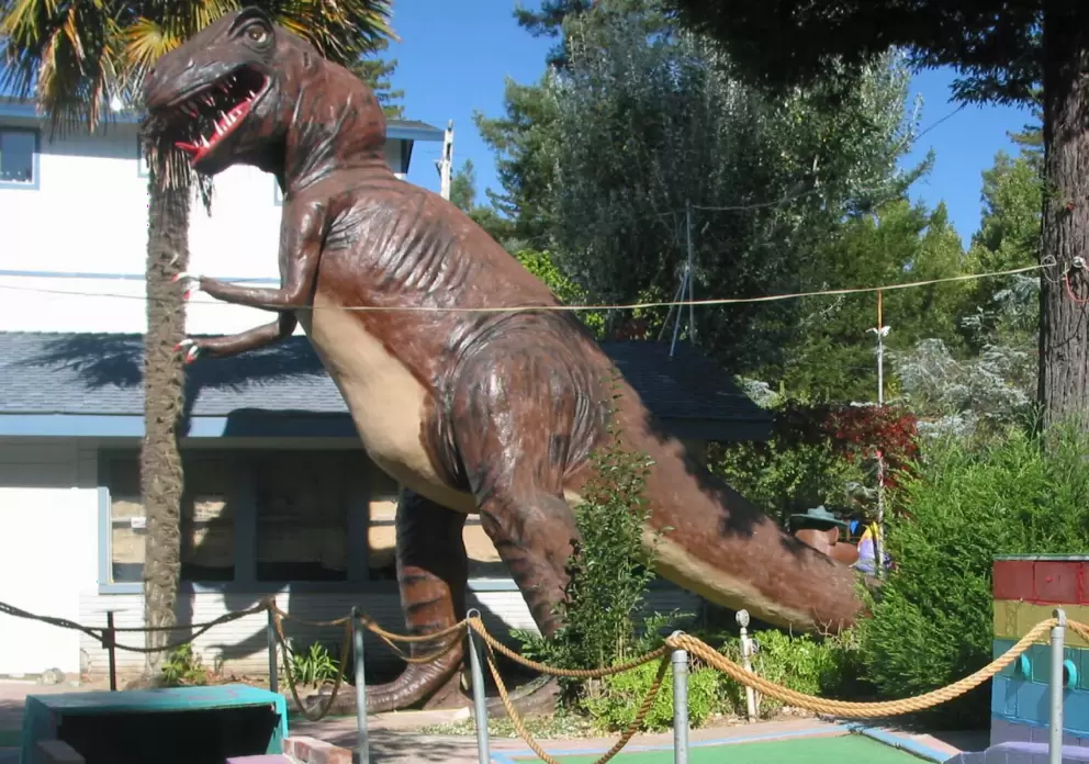 The dinosaur!