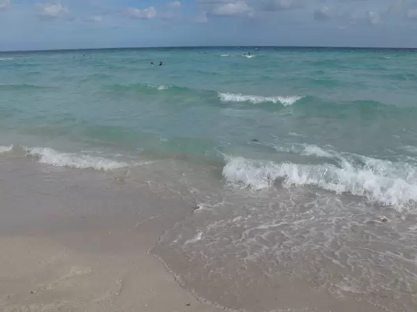 A blissful swim!