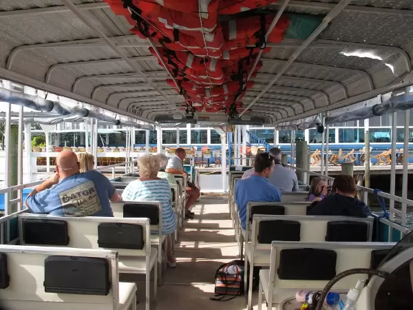 The boat before leaving.