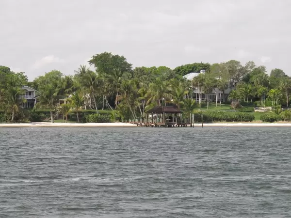 View of the shoreline.