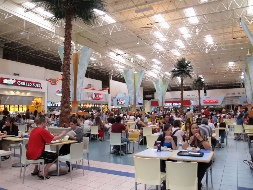 Food court.