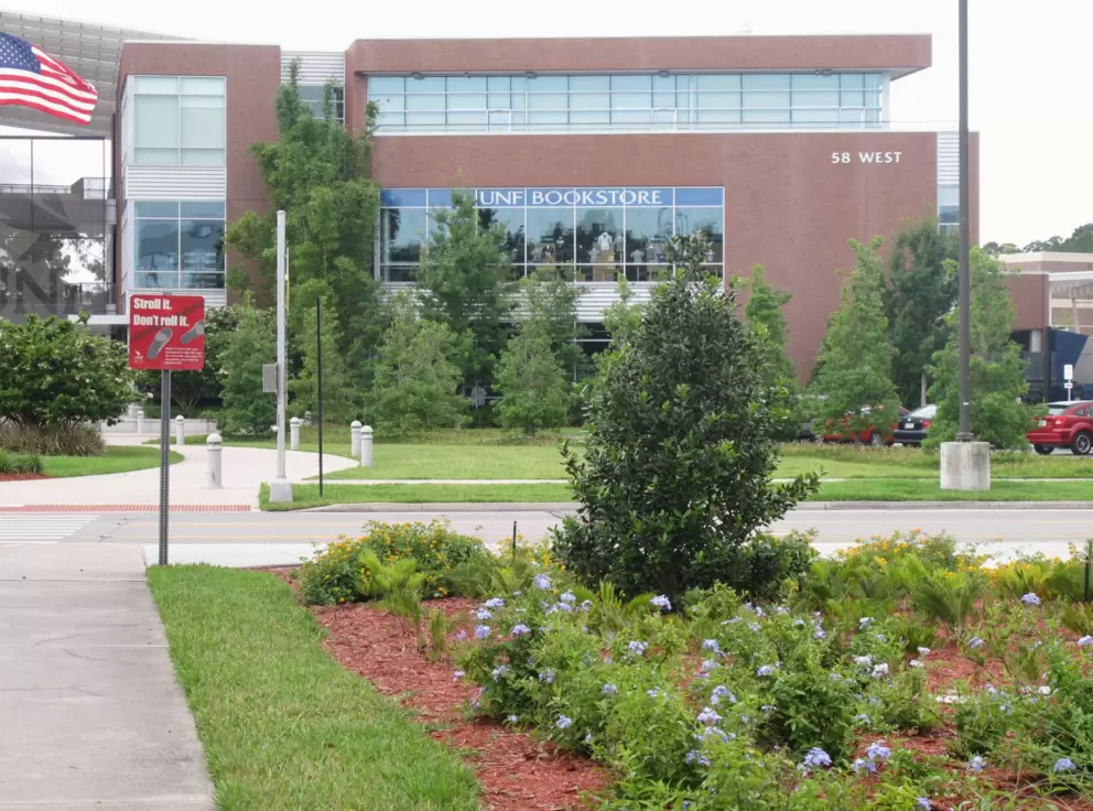 Campus bookstore.