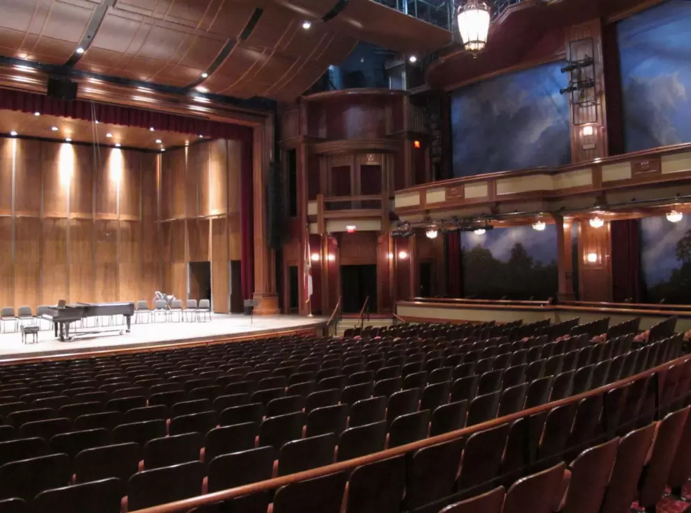 The dreamy-looking Ruby Diamond Concert Hall.